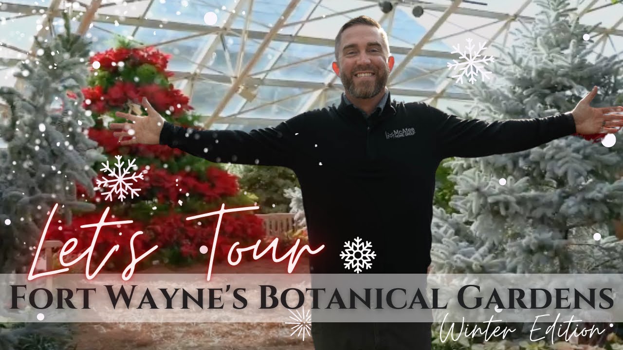 Touring the Botanical Conservatory in downtown Fort Wayne!