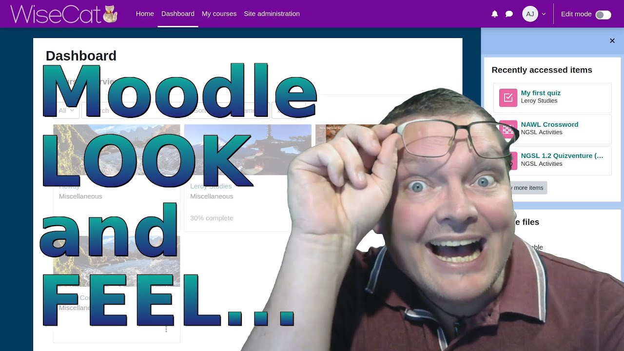 Сделайте так, чтобы ваш Moodle выглядел и работал так, как вам хочется