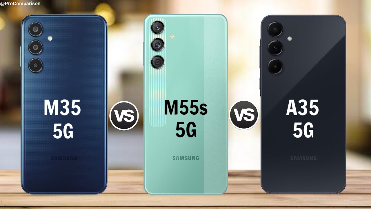 Samsung Galaxy M35 5g vs Samsung M55s 5g vs Samsung A35 5g || Comparison