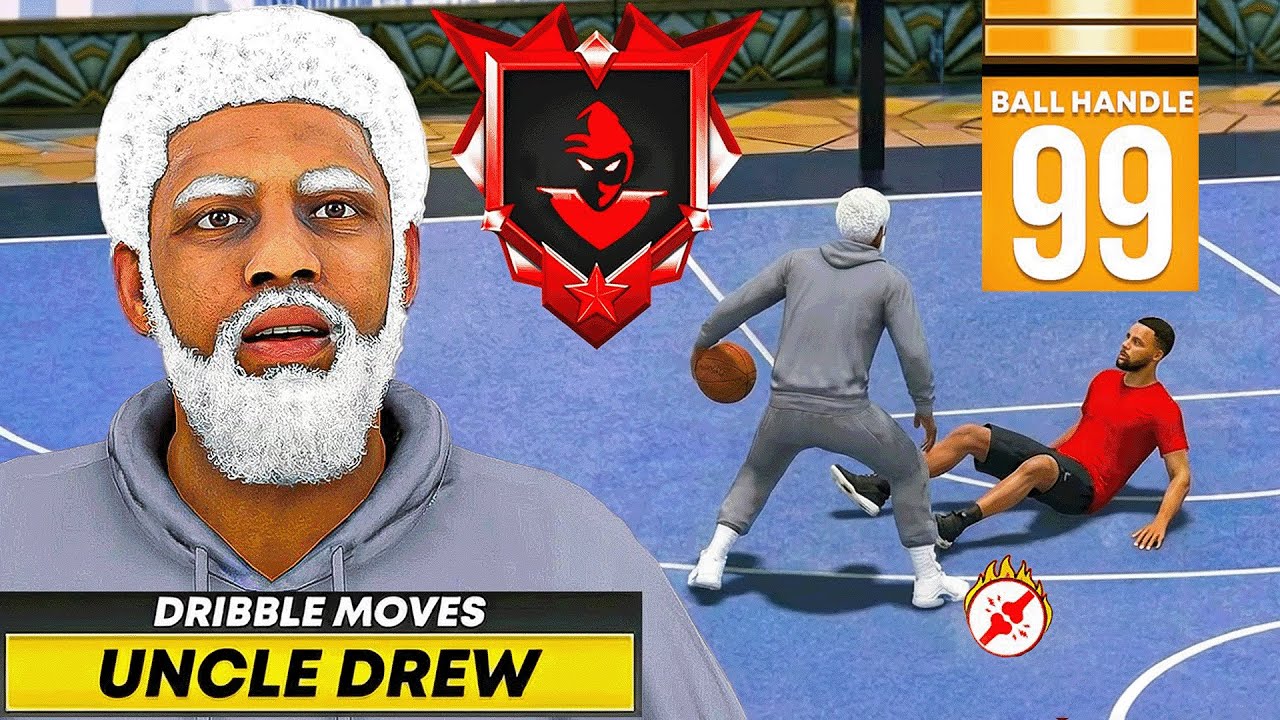 UNCLE DREW DRIBBLE MOVES + LEGEND ANKLE ASSASSIN is OVERPOWERED in NBA 2K26