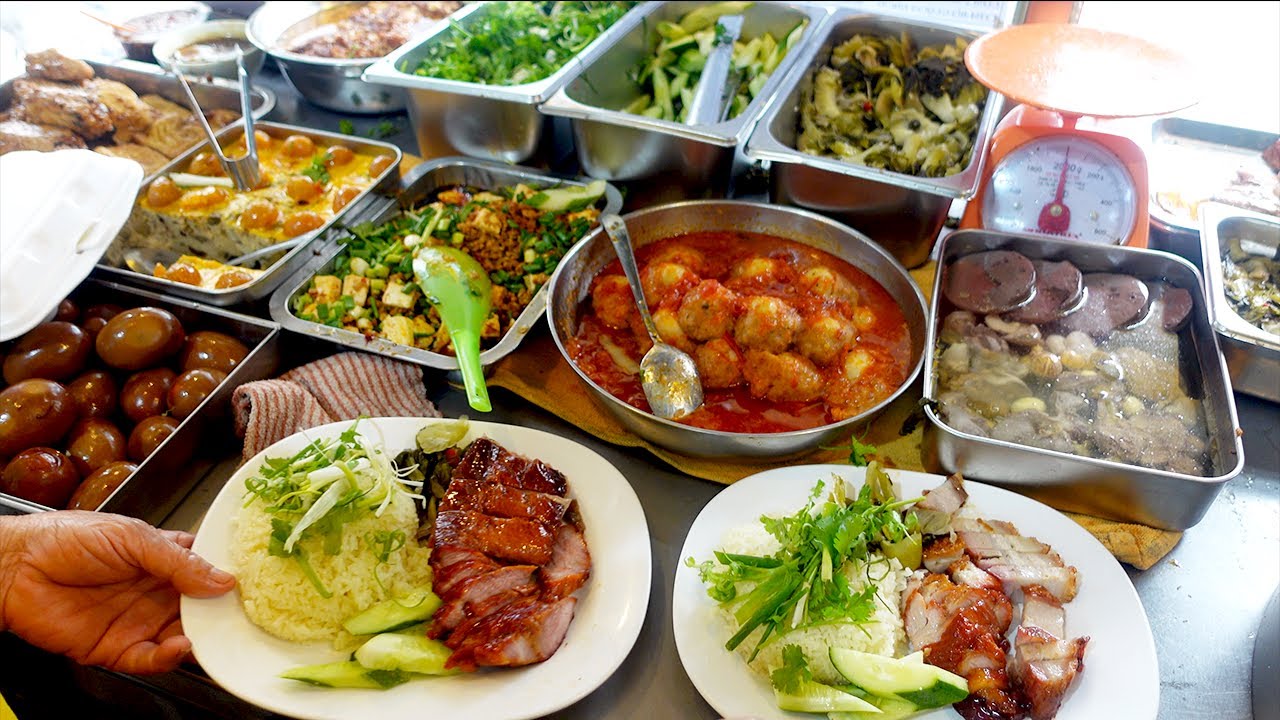 Phát Thèm Cơm Gà Hải Nam Xá Xíu Gốc Hoa Toàn Món Ngon 6 Người bán Không Kịp Nổi Tiếng Bình Tân