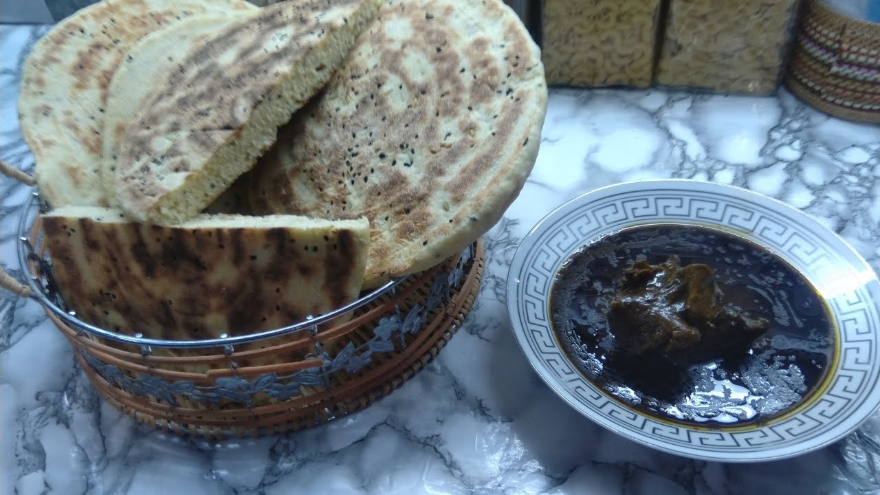 خبز المبسوط الصفاقسي(المطلوع) خفيف ويعمل الكيف