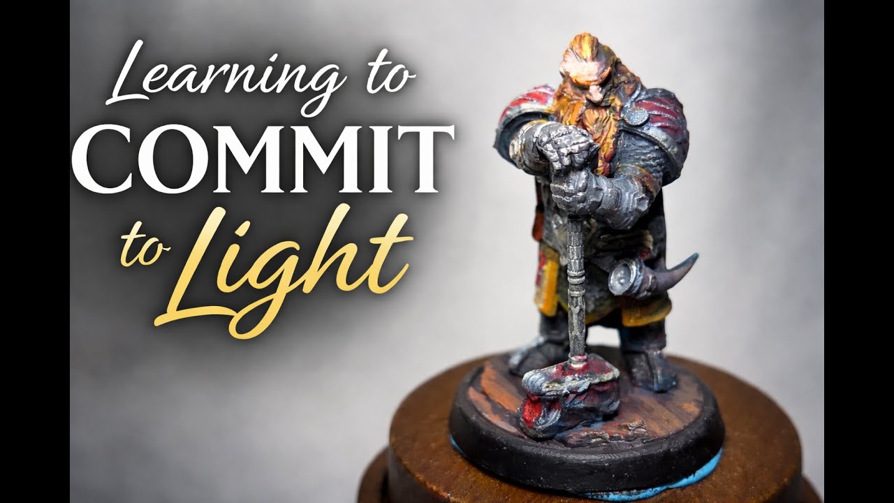 Learning to Commit to Light | Miniature Painting Study