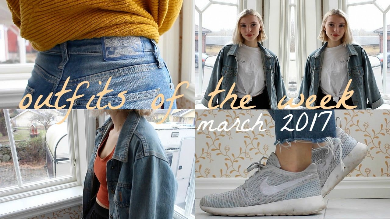 OUTFITS OF THE WEEK // MARCH 2017 | Rebecca Ellie