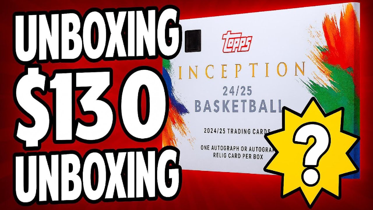 I opened a $130 2024/25 Topps Inception Basketball Hobby Box!
