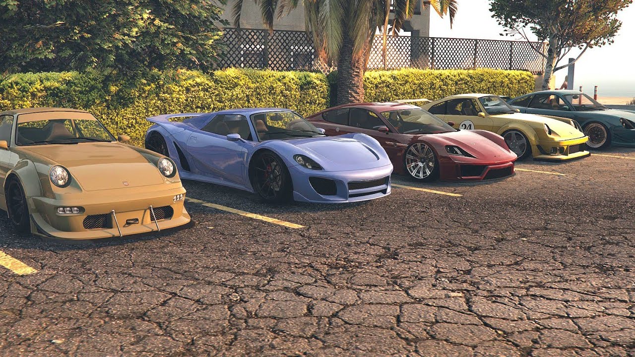 GTA 5 PS5 CLEAN CARMEET