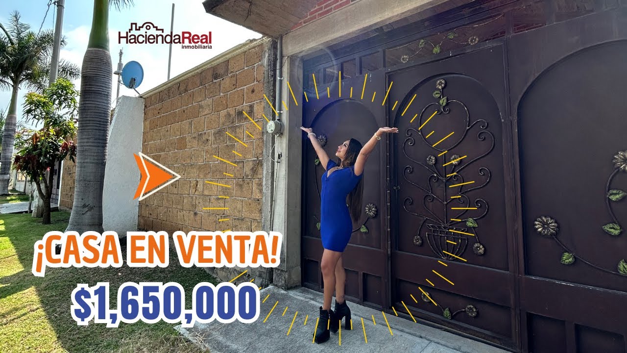 Se Vende Bonita Casa en Cocoyoc Morelos   Precio  $1,650,000