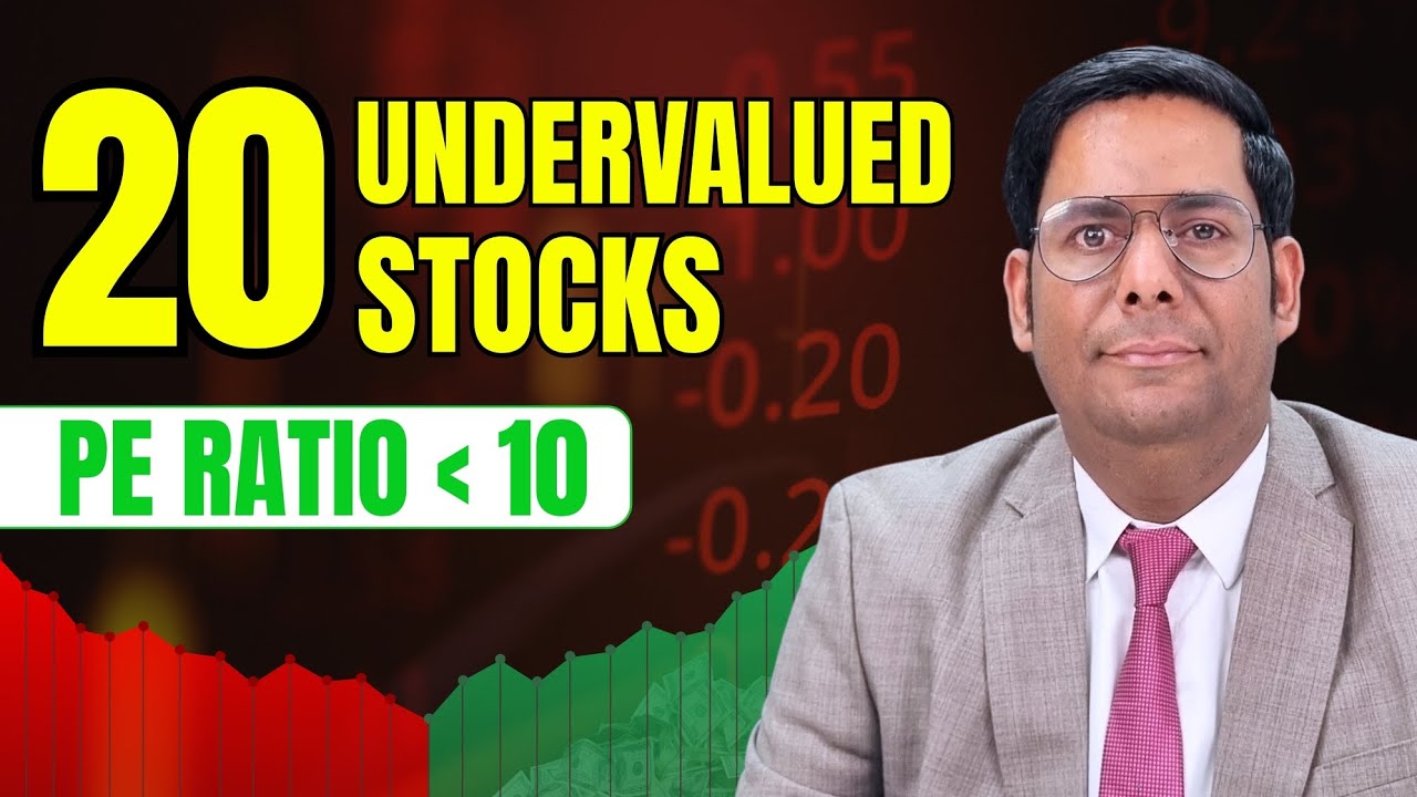 Top 20 Under valued stocks|Under valued stocks to buy now 