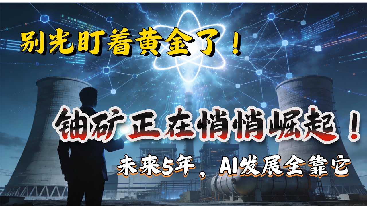#美股#投资#热门 铀矿！比英伟达更硬核的暴富赛道！未来5年，它才是你账户里的&ldquo;核动力&rdquo;！