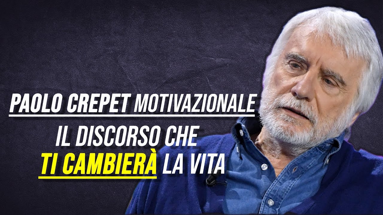 Il discorso di CREPET che ti CAMBIERÀ LA VITA!🔥- Video MOTIVAZIONALE in ITALIANO
