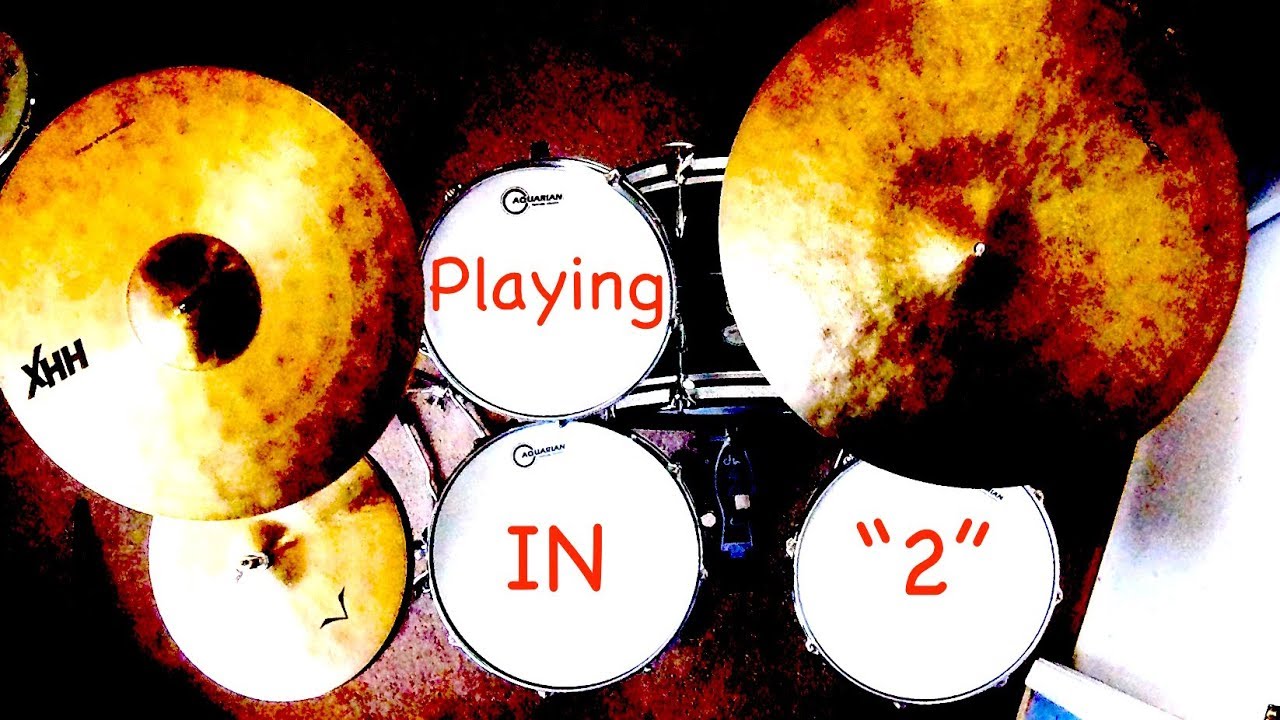 Jazz Drum Lesson: How to play in 2, with FREE PDF!
