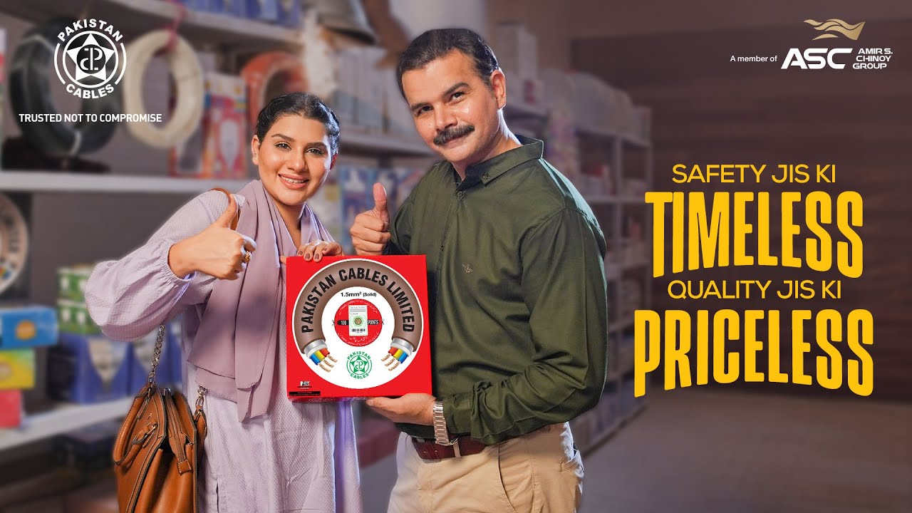 Pakistan Cables | Safety Jis Ki Timeless, Quality Jis Ki Priceless | Ad Film 2 | 2025