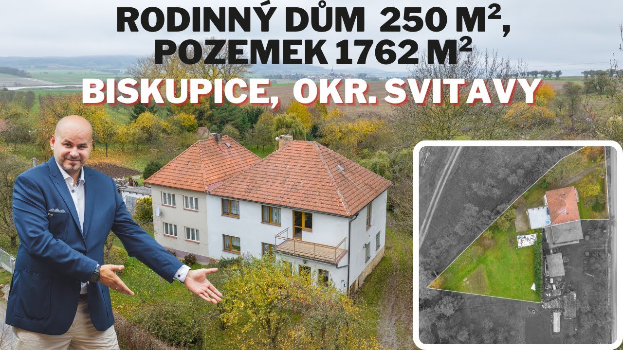 NA PRODEJ RODINNÝ DŮM BISKUPICE U JEVÍČKA | 4K