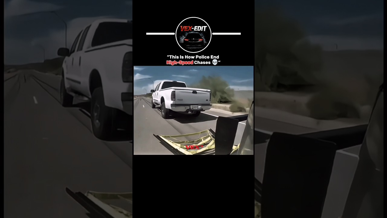 &ldquo;This Is How Police End High-Speed Chases 💀