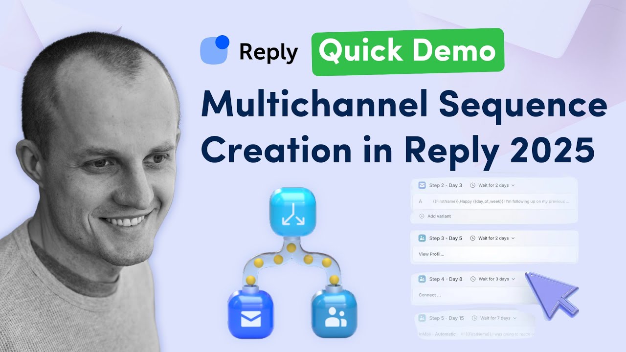 How to Set Up Your Reply.io Account & Launch Multichannel Sequences [Full Demo 2025]