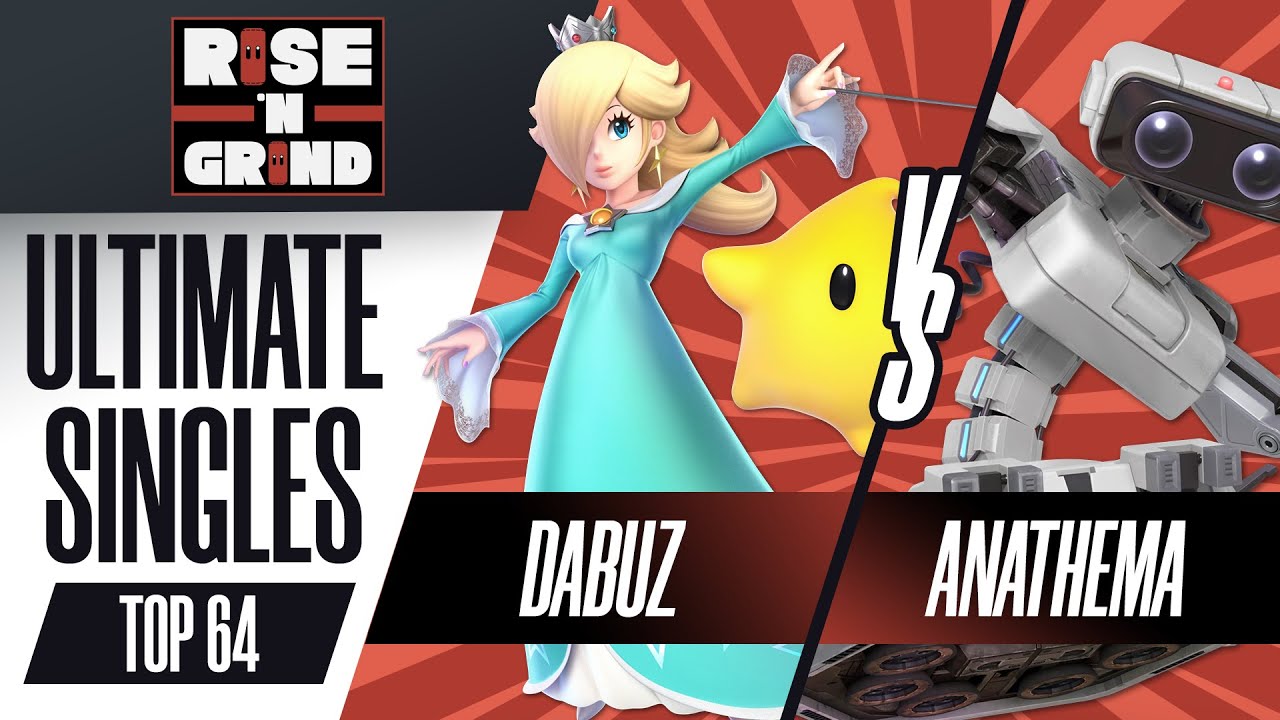 Dabuz (Rosalina & Luma) vs Anathema (R.O.B.) - Ultimate Singles Losers Round 6 - Rise N Grind 20