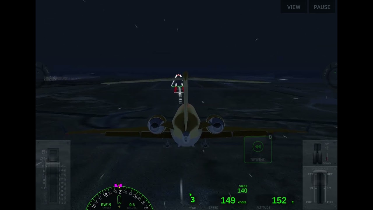 Landing into Brisbane 