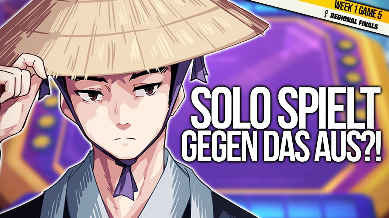 Solo spielt gegen das Aus ?! | TFT EM Week 1 Game 5