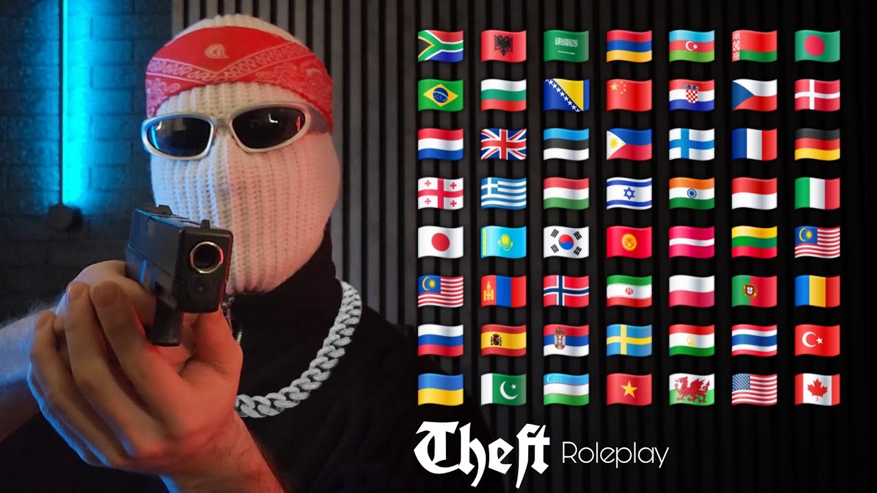 ASMR | Grand Theft Roleplay in 54 Different Languages 💲💸