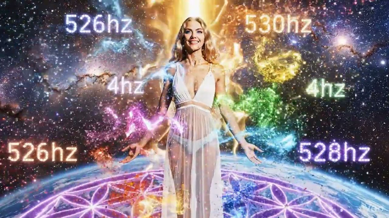 528HZ THE MIRACLE - QUANTUM HEALING - BRAIN & HEART SYNC - BINAURAL - ISOCHRONIC - 60BPM HEARTBEAT