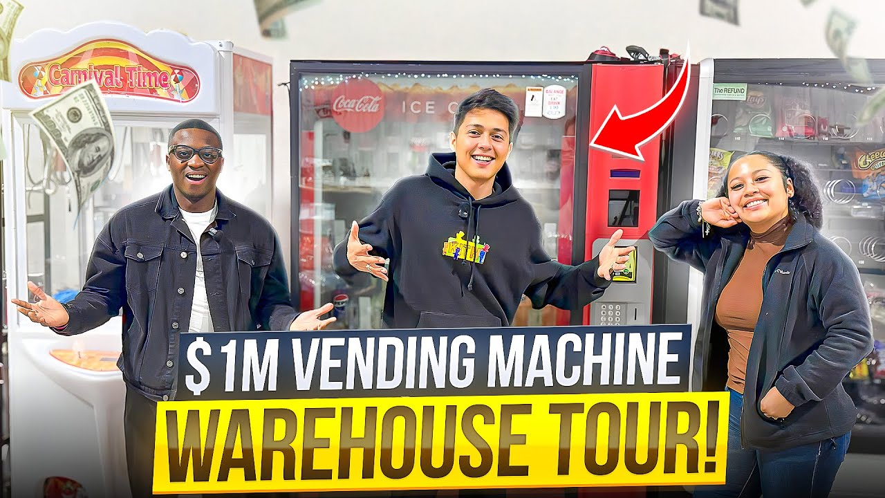 Inside A $1,000,000 Vending Machine Warehouse Tour
