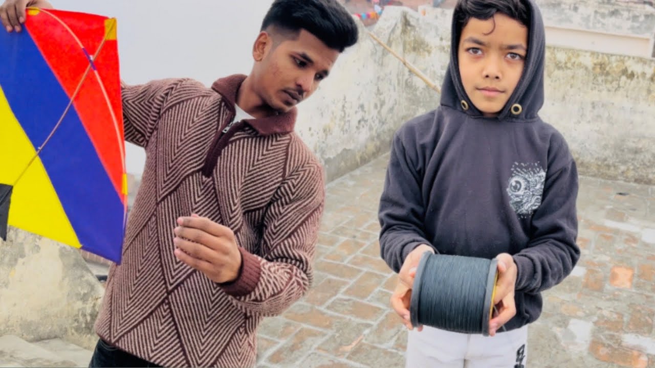 Unboxing original *Monofil* best manjha 2025 😍 monofil vs gold 🔥nitishpal13