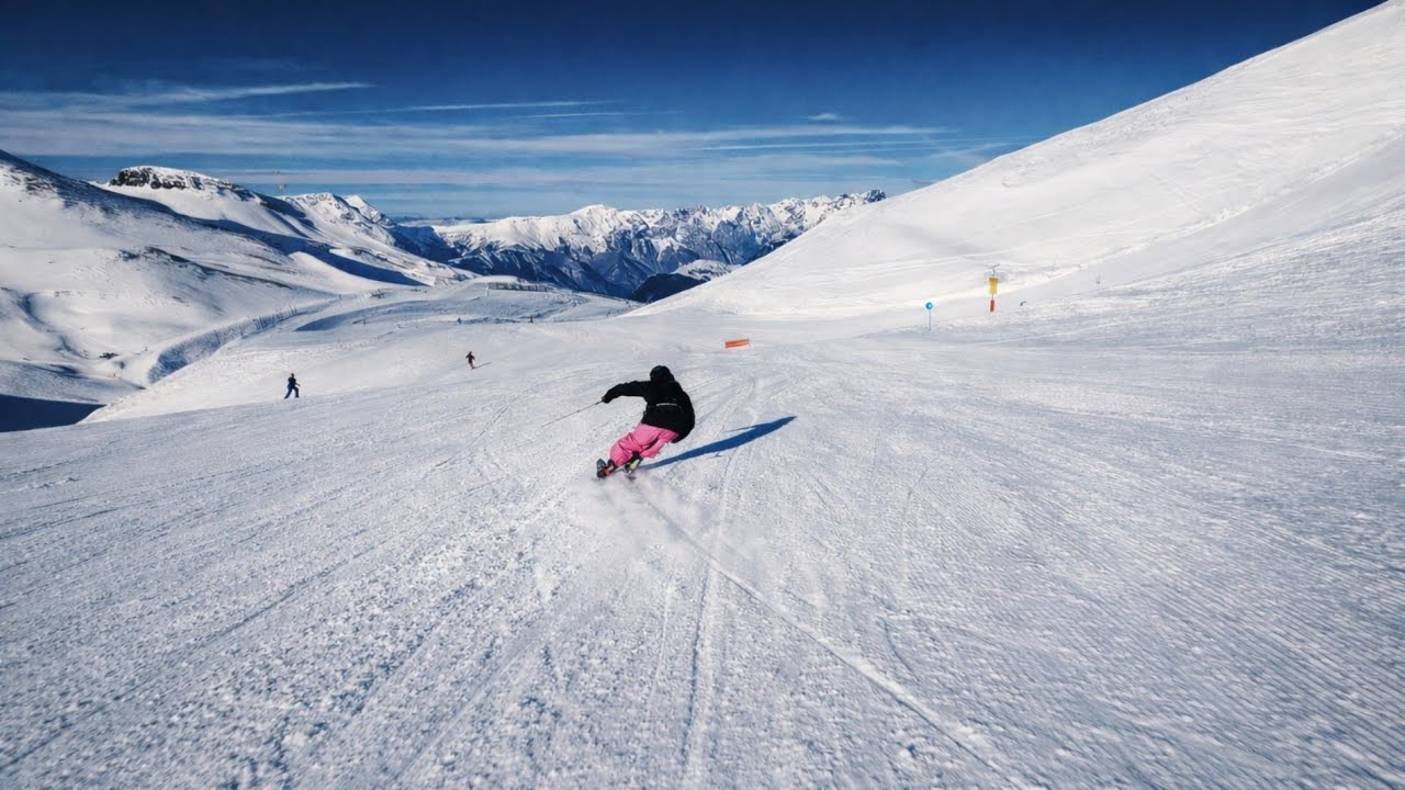 Ski carving : 8 minutes pour progresser sur les trajectoires et la fin de virage