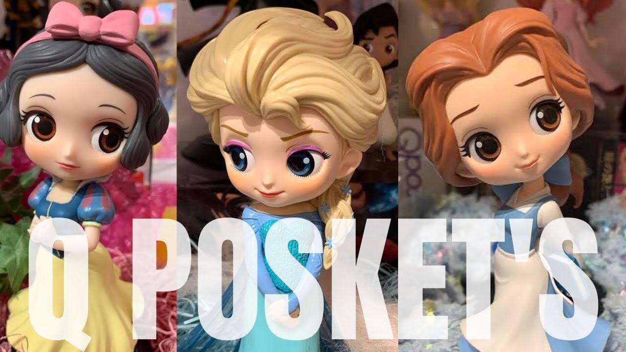 Disney Q Posket Princess Range / Worldwide Disney Shopping