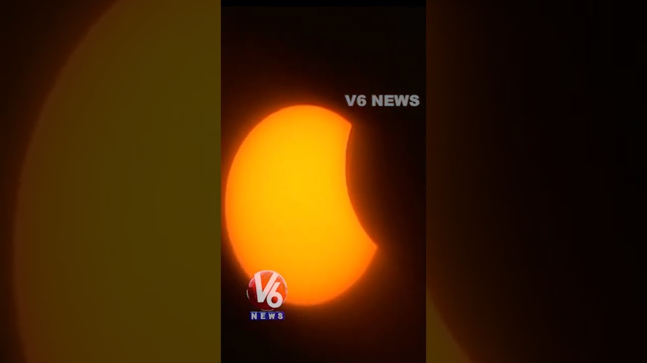 Surya Grahan | Solar Eclipse 2022 | You Tube Shorts | V6 News