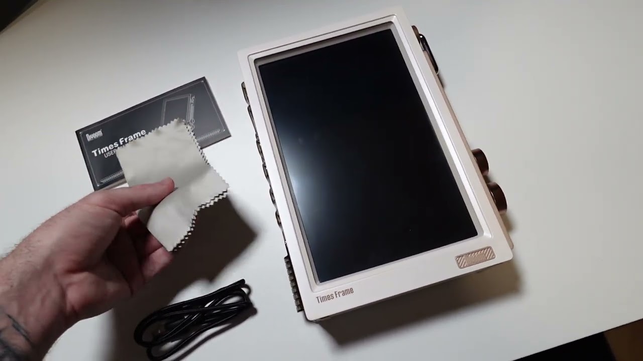 Divoom Times Frame - Распаковка и настройка