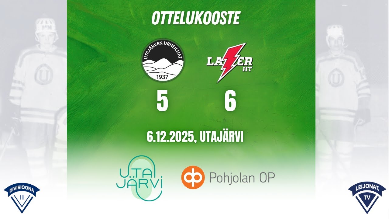 UU - Laser HT Akatemia Ottelukooste 6.12.2025