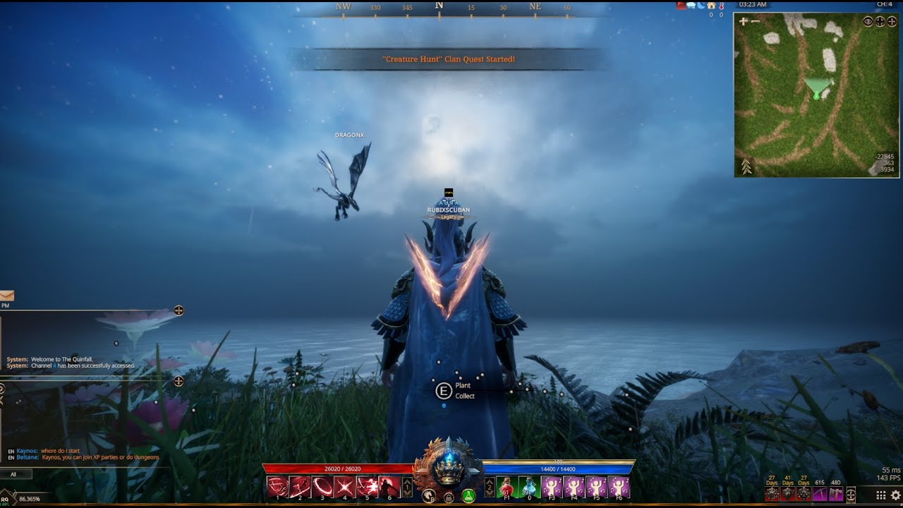 The Quinfall - Dual Daggers Gameplay - XP and Gear Farming