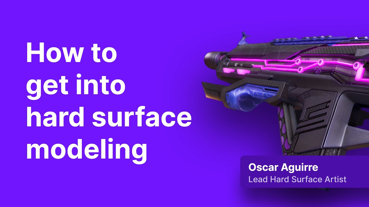 Getting into Hard Surface Art in gaming (with Oscar Aguirre)