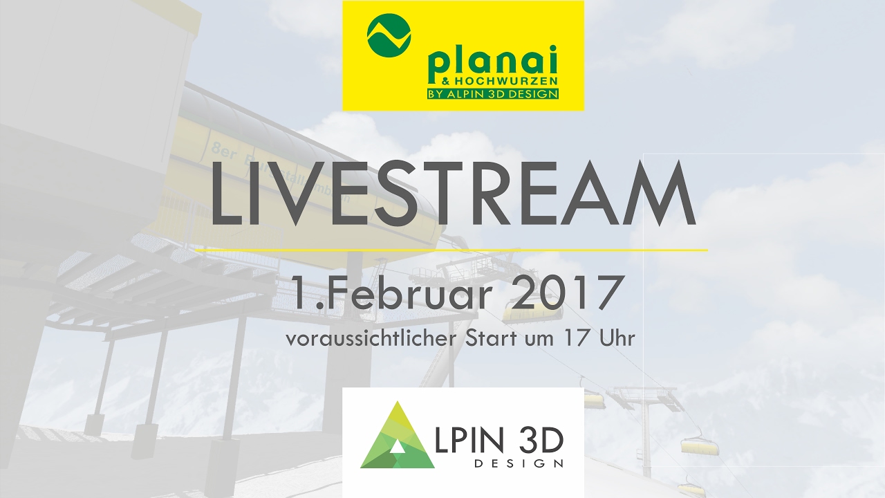 LIVESTREAM 01.02.2016 #Planai