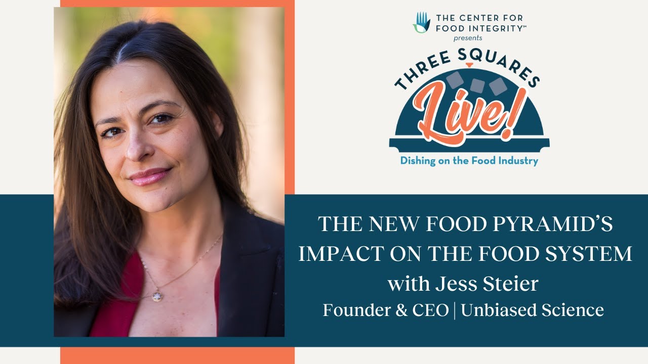 3Squares Live! January Edition - The New Food Pyramid with Jess Steier, Unbiased Science