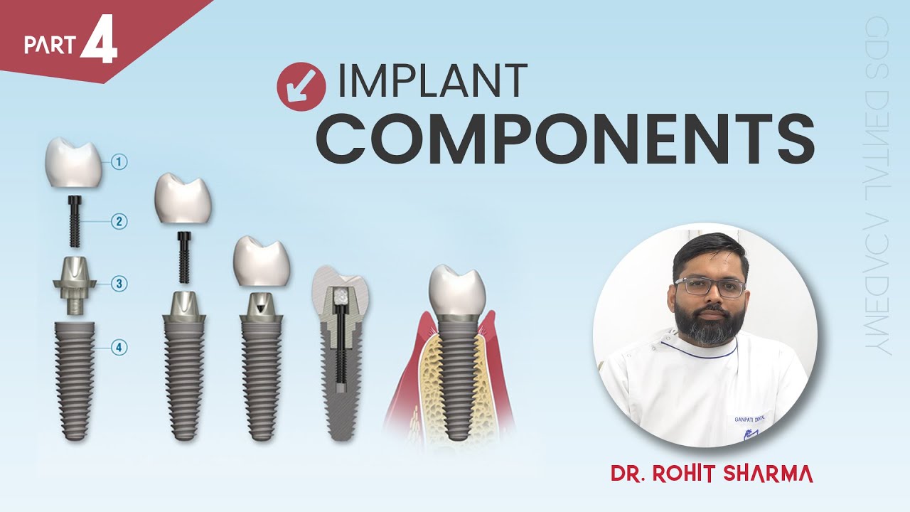 Basic #implantology  Lecture-  Prosthetic parts of implant and Impression components Part 4