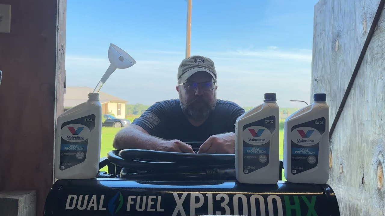 Duromax XP13000HX Oil Change