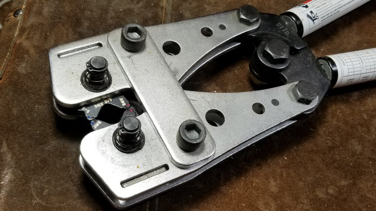 Burndy Industrial Wire Crimpers Review
