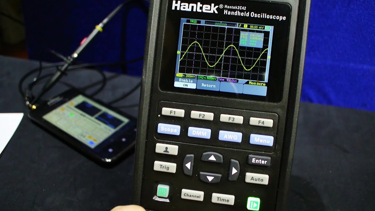 Осциллограф Hantek 2C42 Обзор. Вся правда (Hantek2000 series)