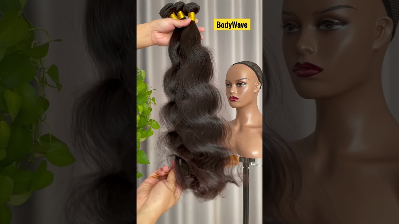 Human Hair Bundles Body Wave Virgin Hair Weft #xuchang #hairvendor #hairfactory #wavyhair #wholesale