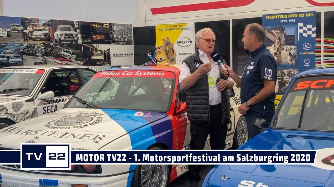 MOTOR TV22: Herbert Schnitzer beim 1. Motorsportfestival am Salzburgring