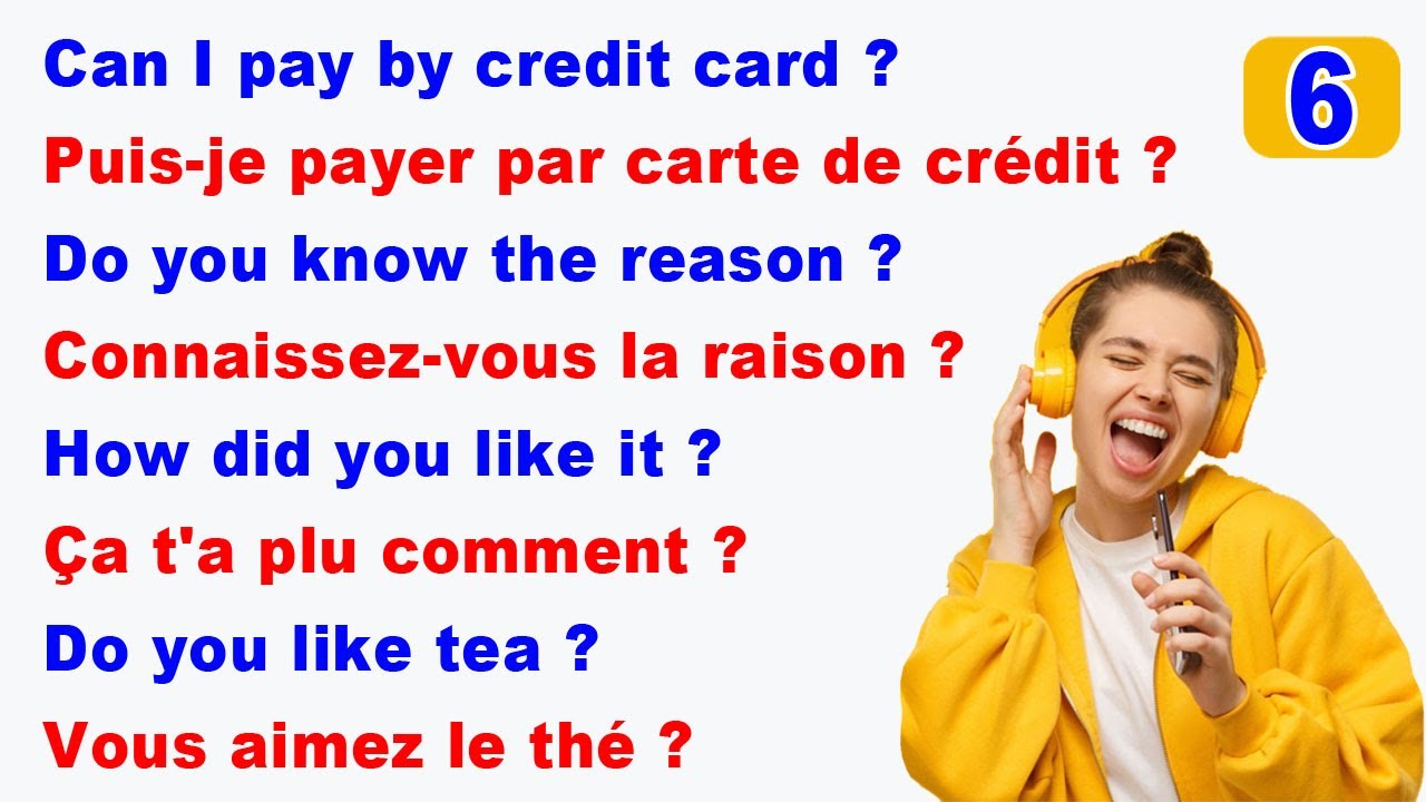 Mini exercices de Conversation et D'écoute en Anglais || Mini Conversation Exercises