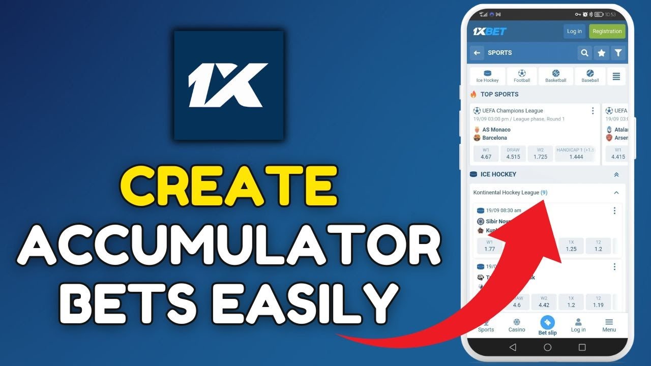 How to Create Accumulator Bets on 1xBet 2025?
