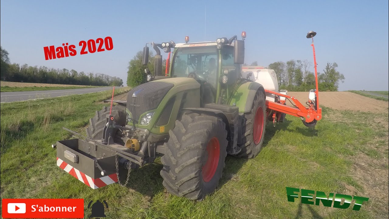 [GoPro°] Semis de Maïs 2020 avec un FENDT 718 Profi plus