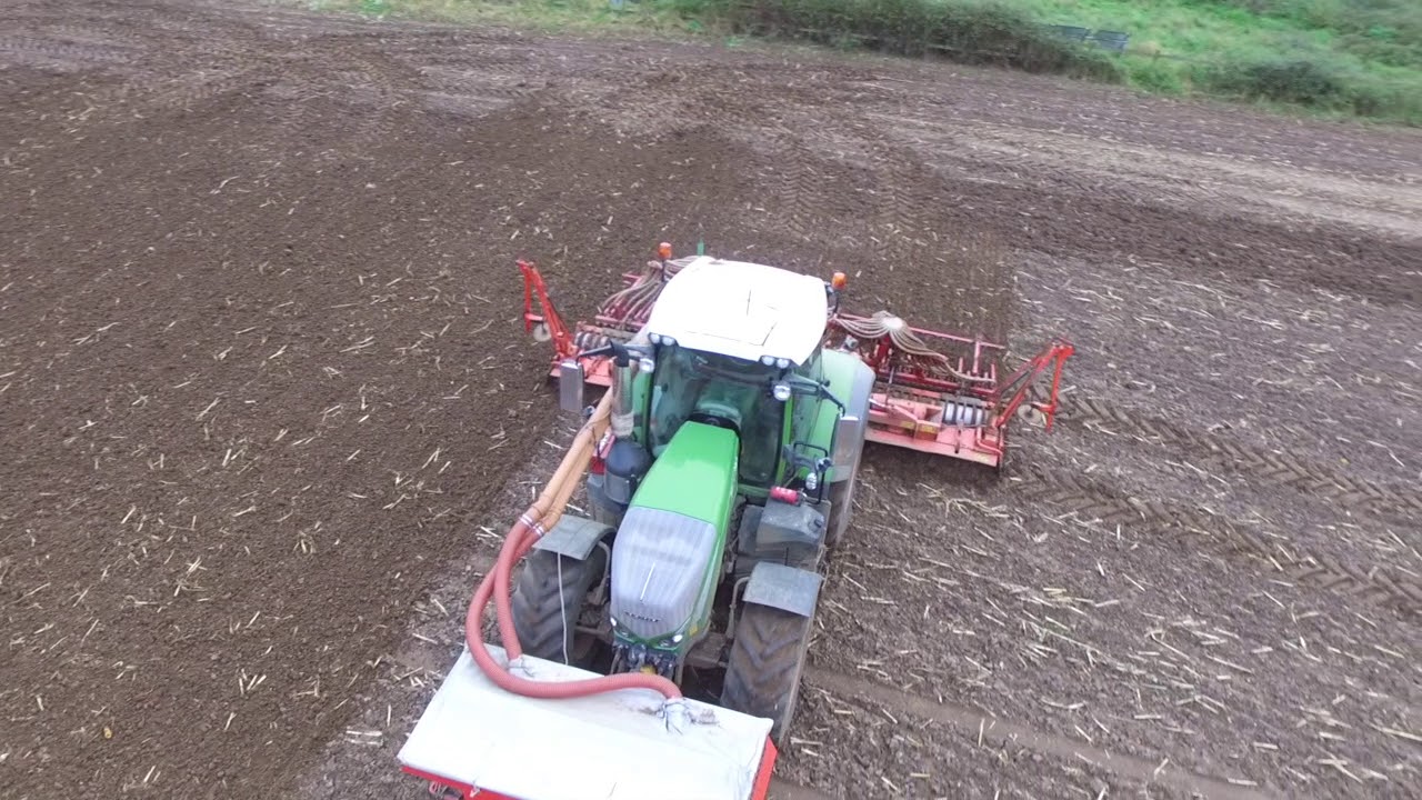 Frogmary Green Farm | Somerset | Maize Drilling | Drone work | South West England | Countryside life