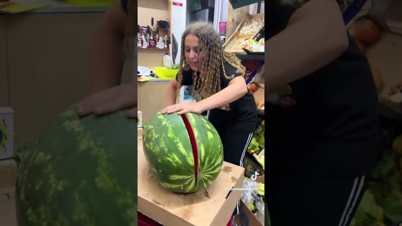 L' Anguria 🍉 #virale #cocomero #anguria #neiperte