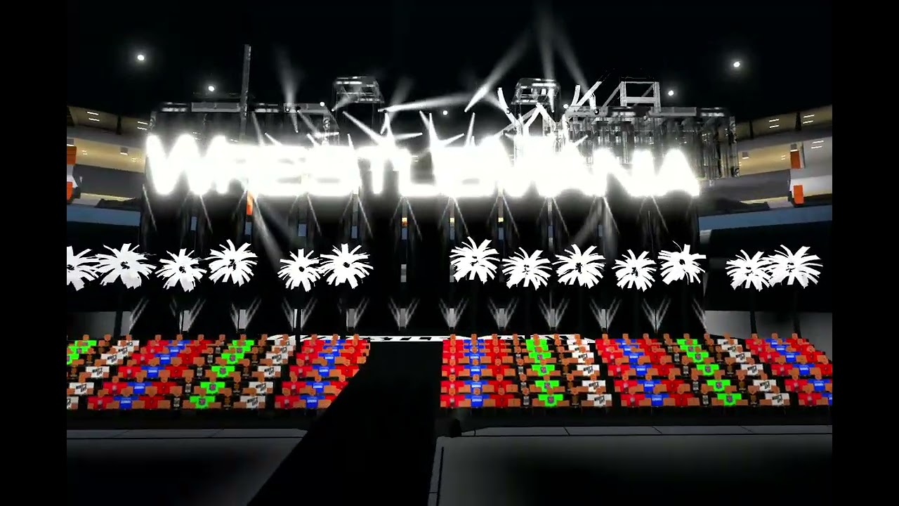 WRESTLEMANIA 42 DAB STAGE PROTOTYPE