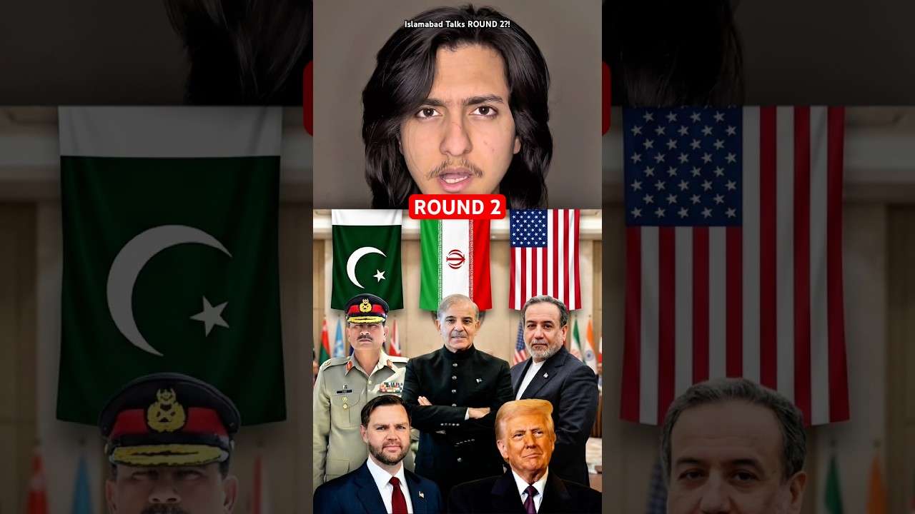 Islamabad Talks ROUND 2?! #shorts #islamabadtalks #iranustalks #usirantalks #trump #facts