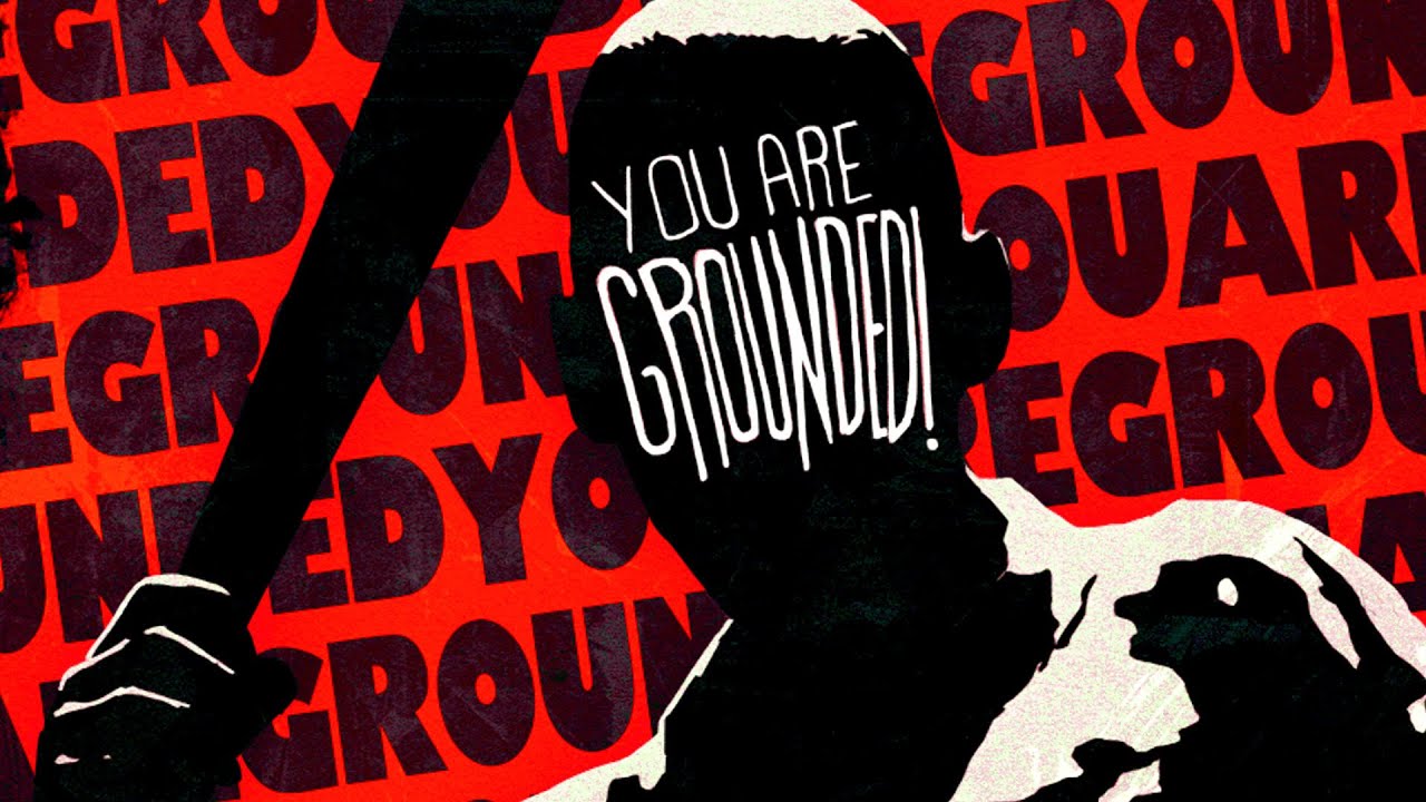 You are GROUNDED! - Horror Game Where You Are Grounded And Must Survive Your Angry Dad / ALL ENDINGS