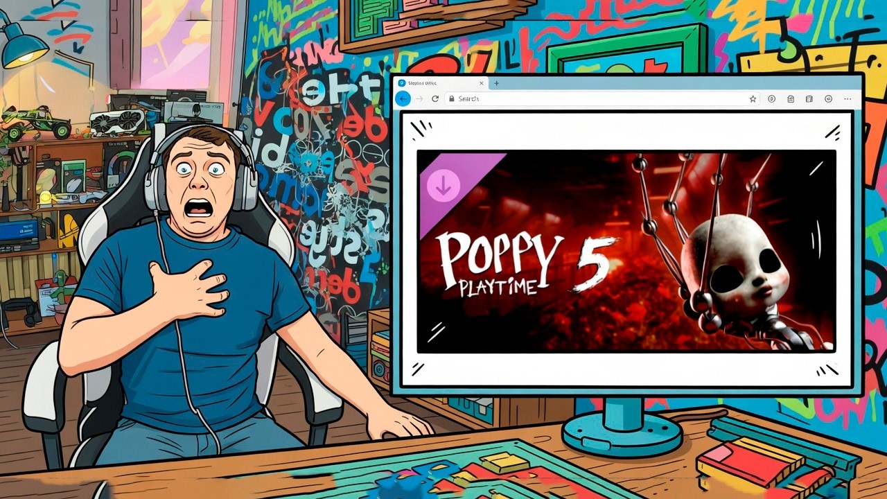 🔴Poppy Playtime — Chapter 5, СТРАШИЛКА. ХОРОР.🤪#shorts